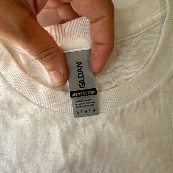 The Doors Jim Morrison Caricature T-Shirt Size M Gildan Heavy Cotton Band Tee - Picture 2 of 5